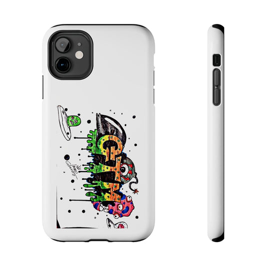 White "GTM" iPhone Cases