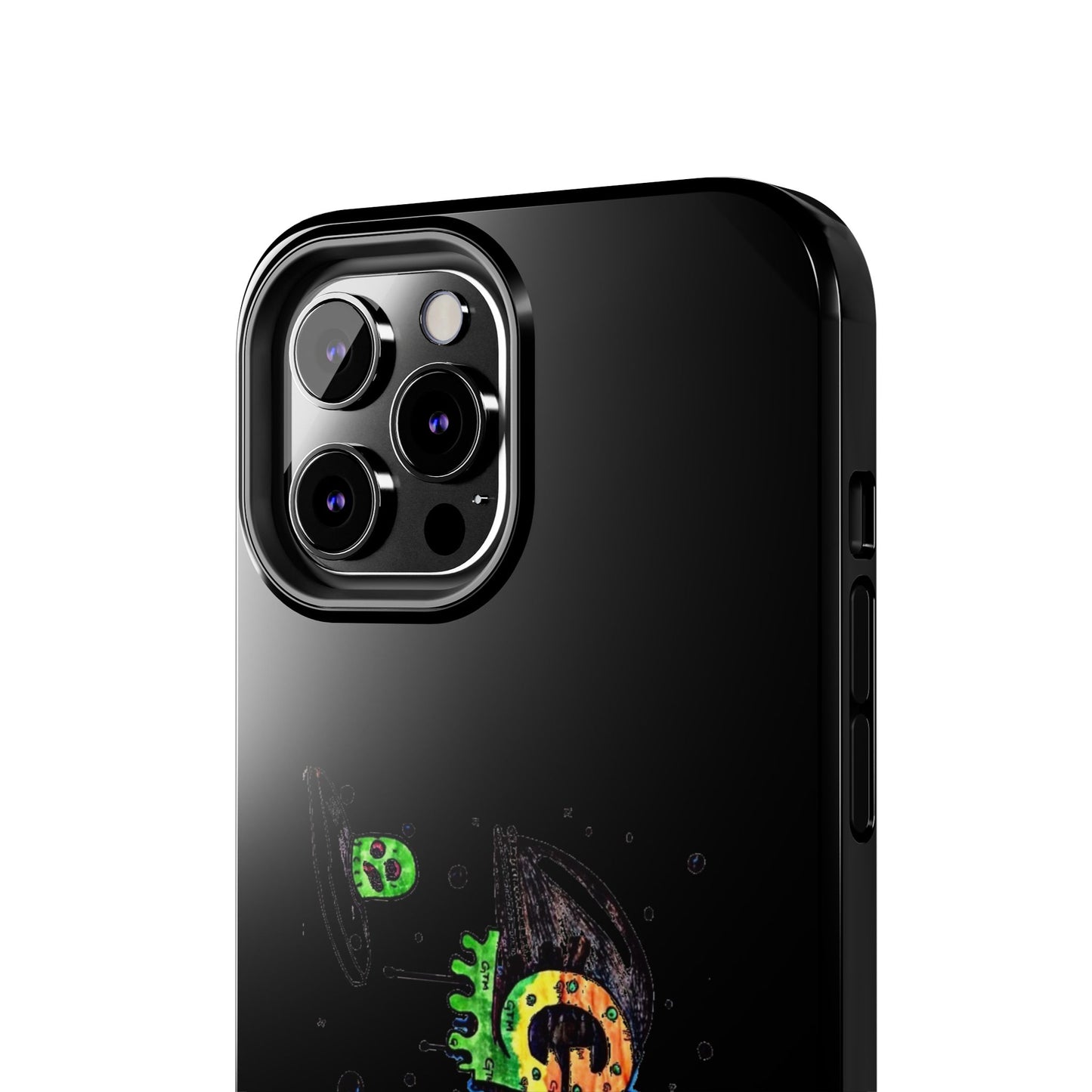 Black "GTM" iPhone Cases