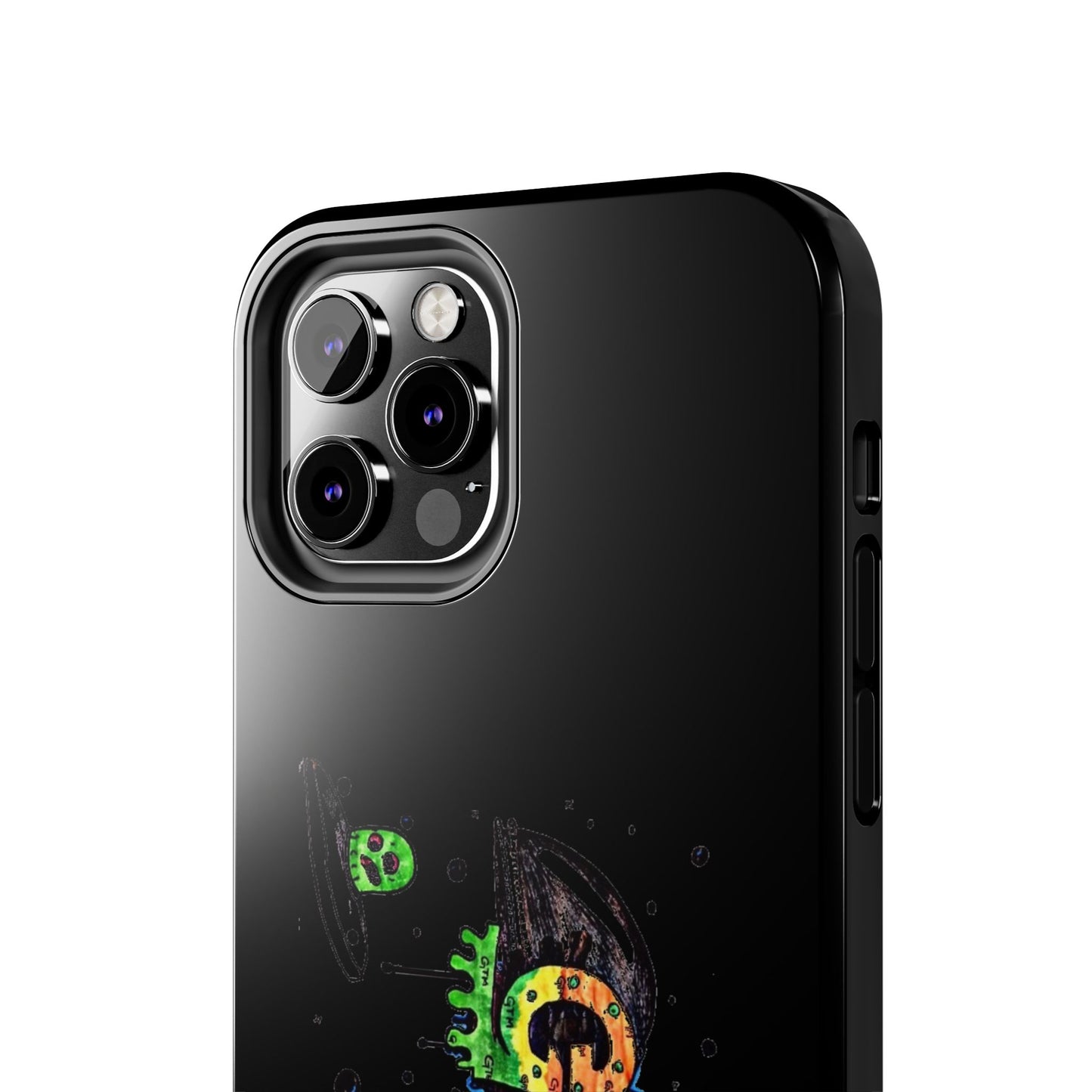 Black "GTM" iPhone Cases