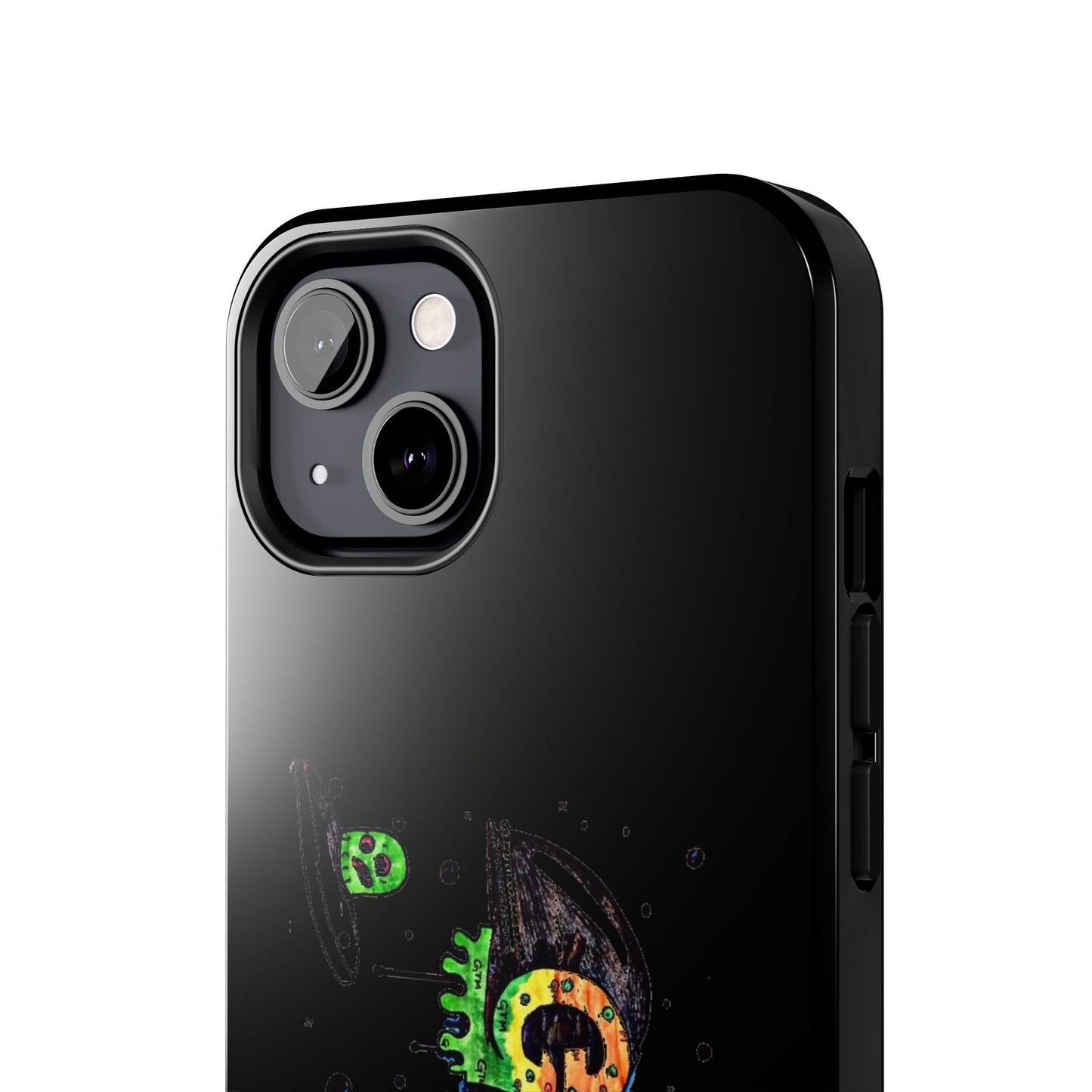 Black "GTM" iPhone Cases