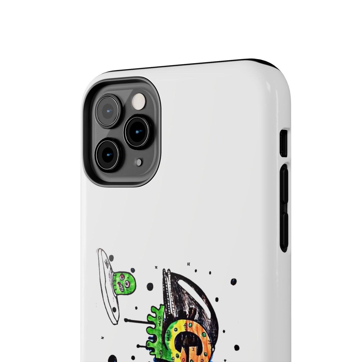 White "GTM" iPhone Cases