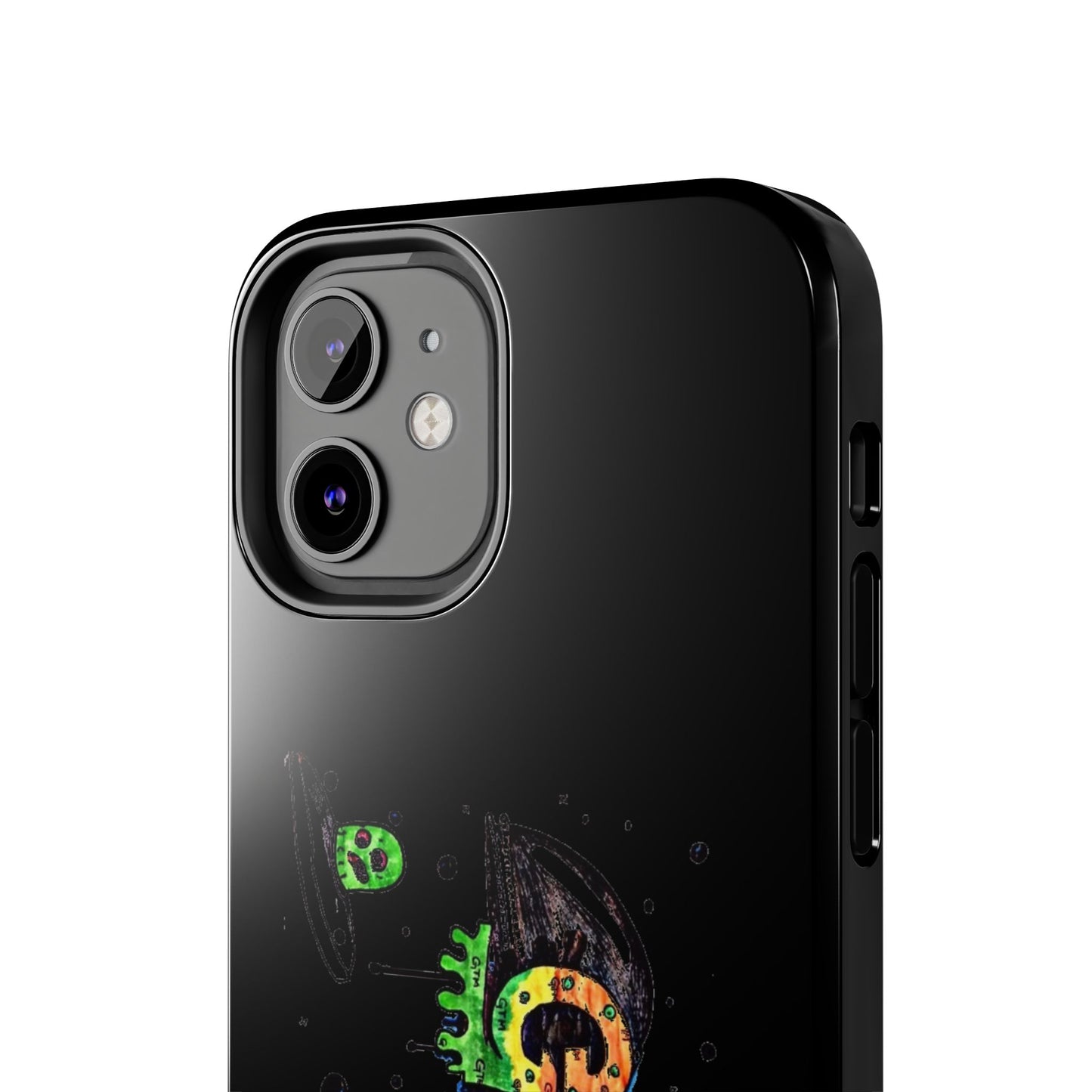 Black "GTM" iPhone Cases