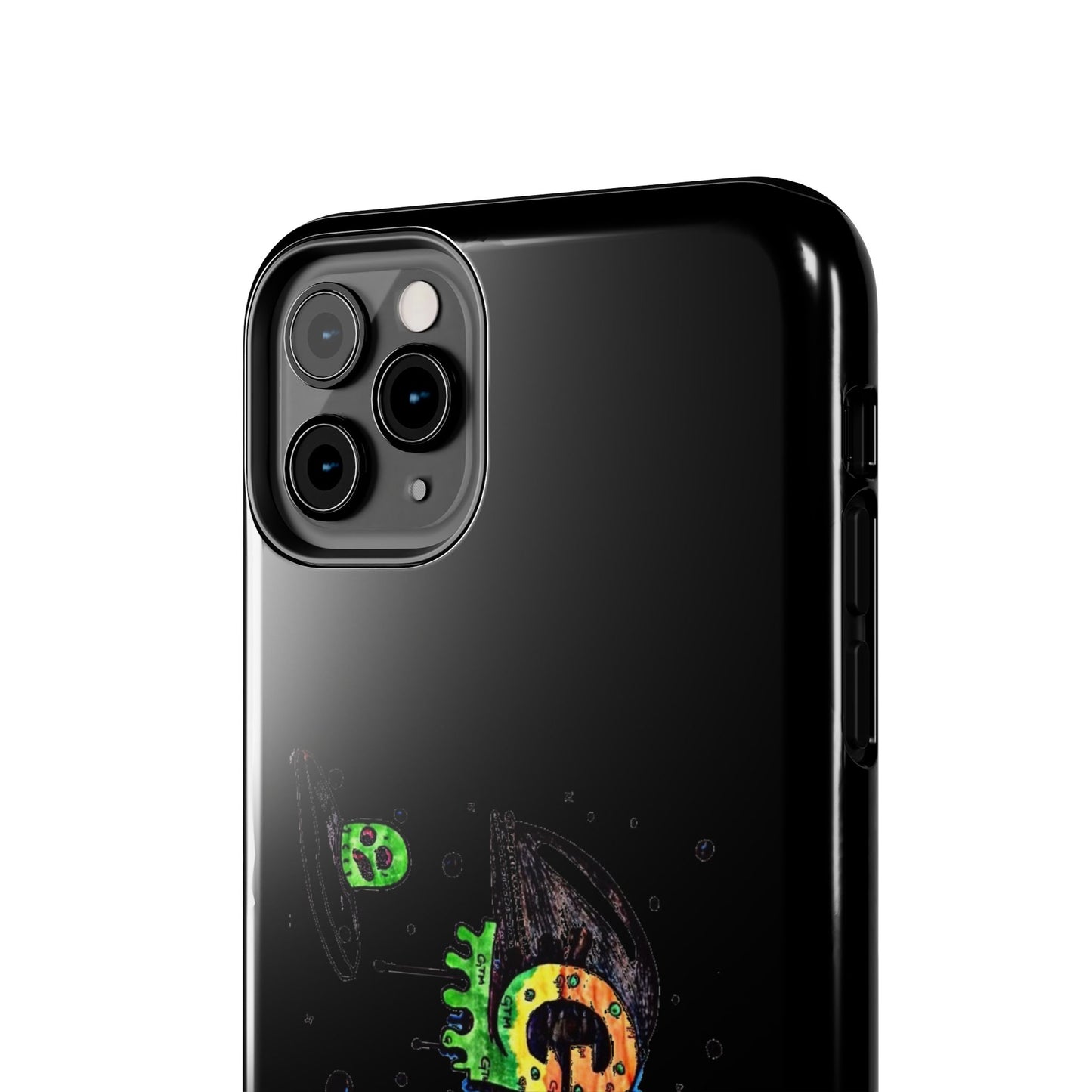 Black "GTM" iPhone Cases