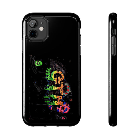 Black "GTM" iPhone Cases