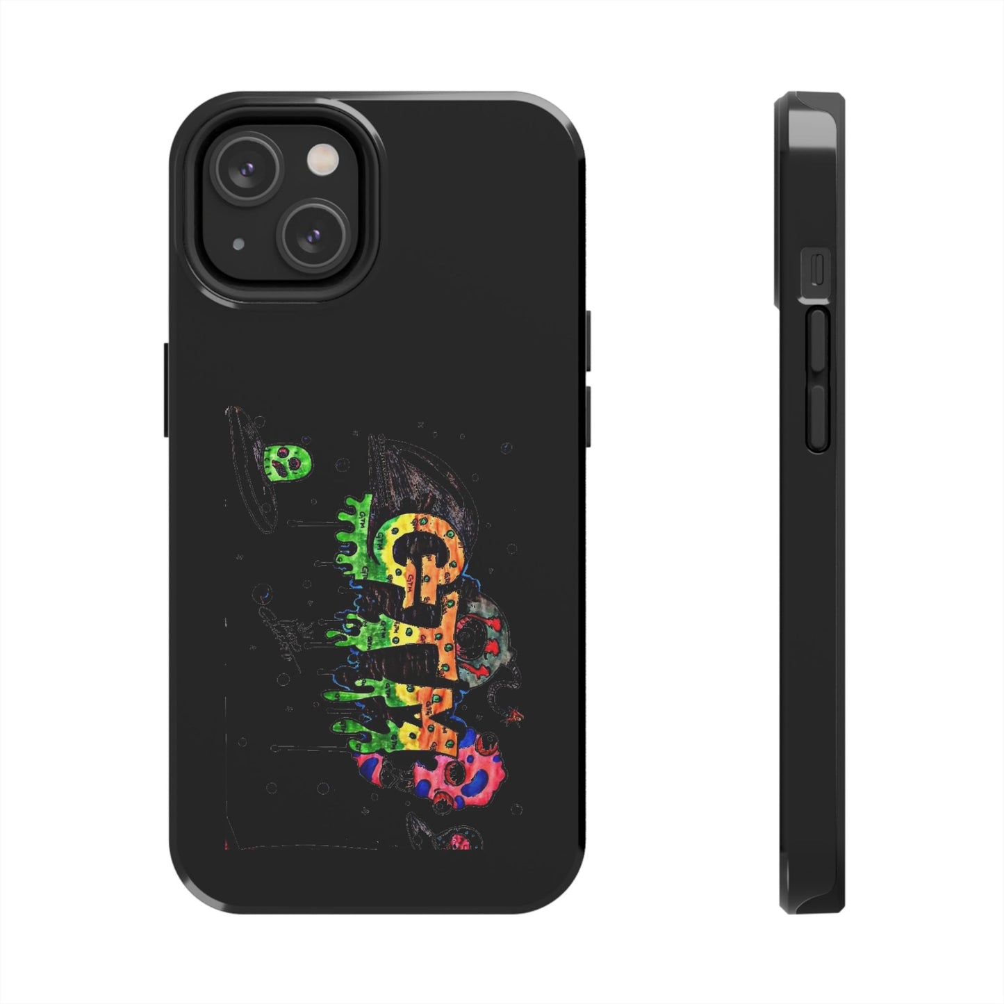 Black "GTM" iPhone Cases