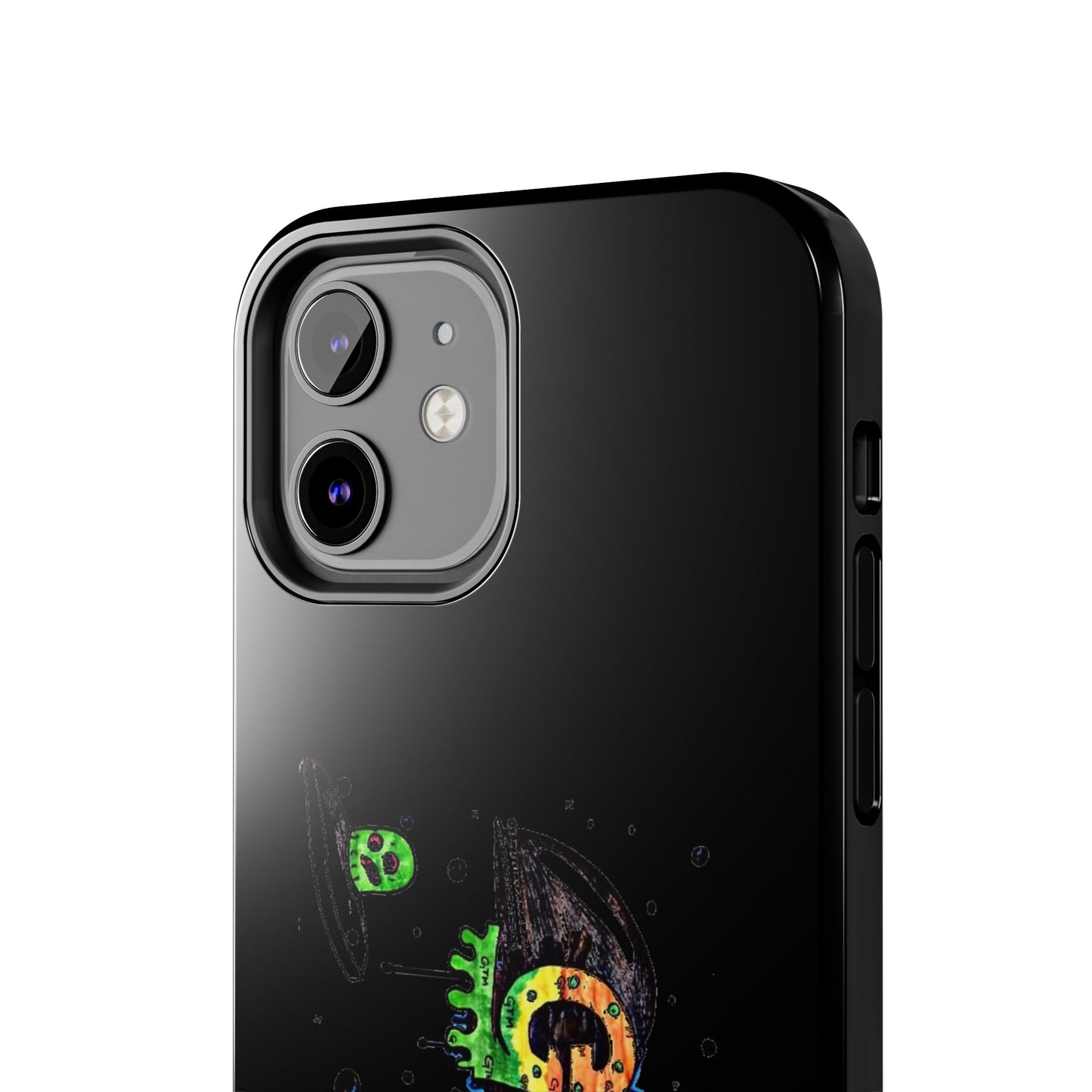 Black "GTM" iPhone Cases