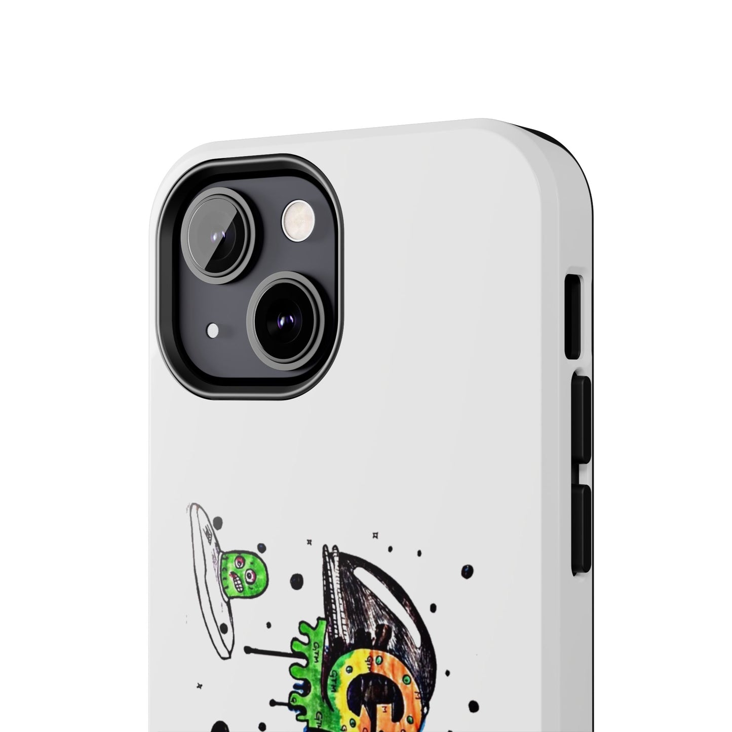 White "GTM" iPhone Cases