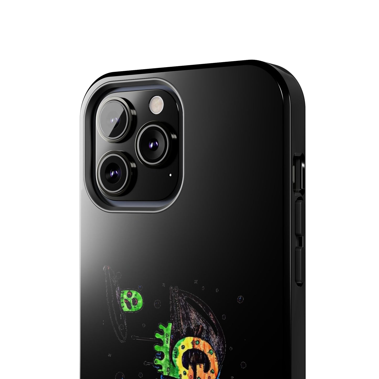 Black "GTM" iPhone Cases