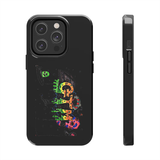 Black "GTM" iPhone Cases