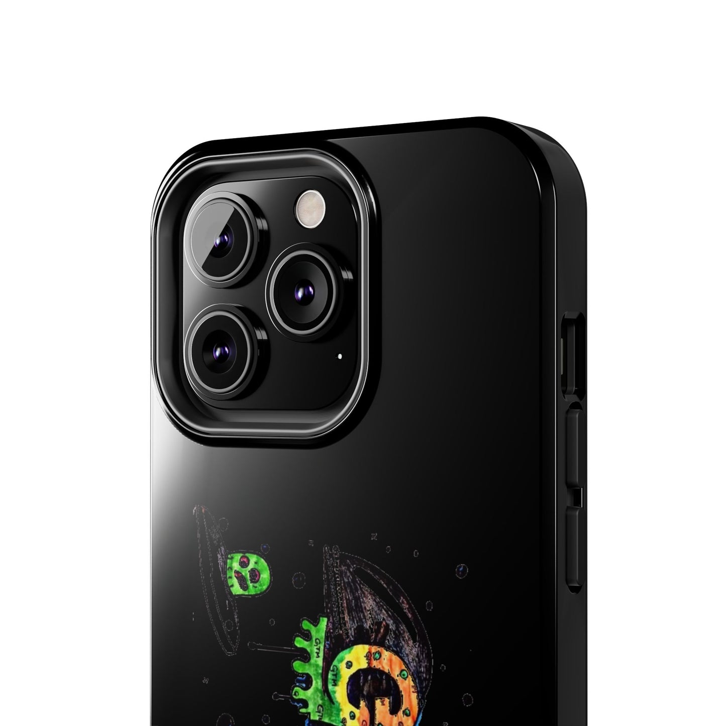 Black "GTM" iPhone Cases