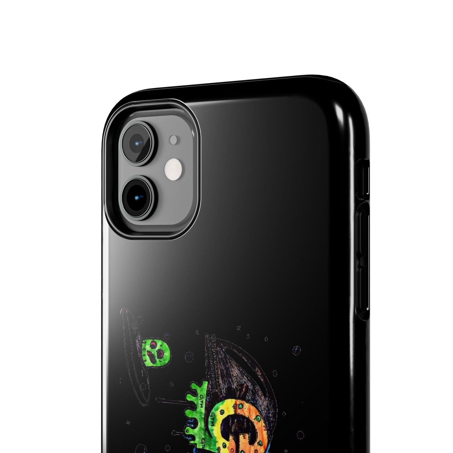 Black "GTM" iPhone Cases