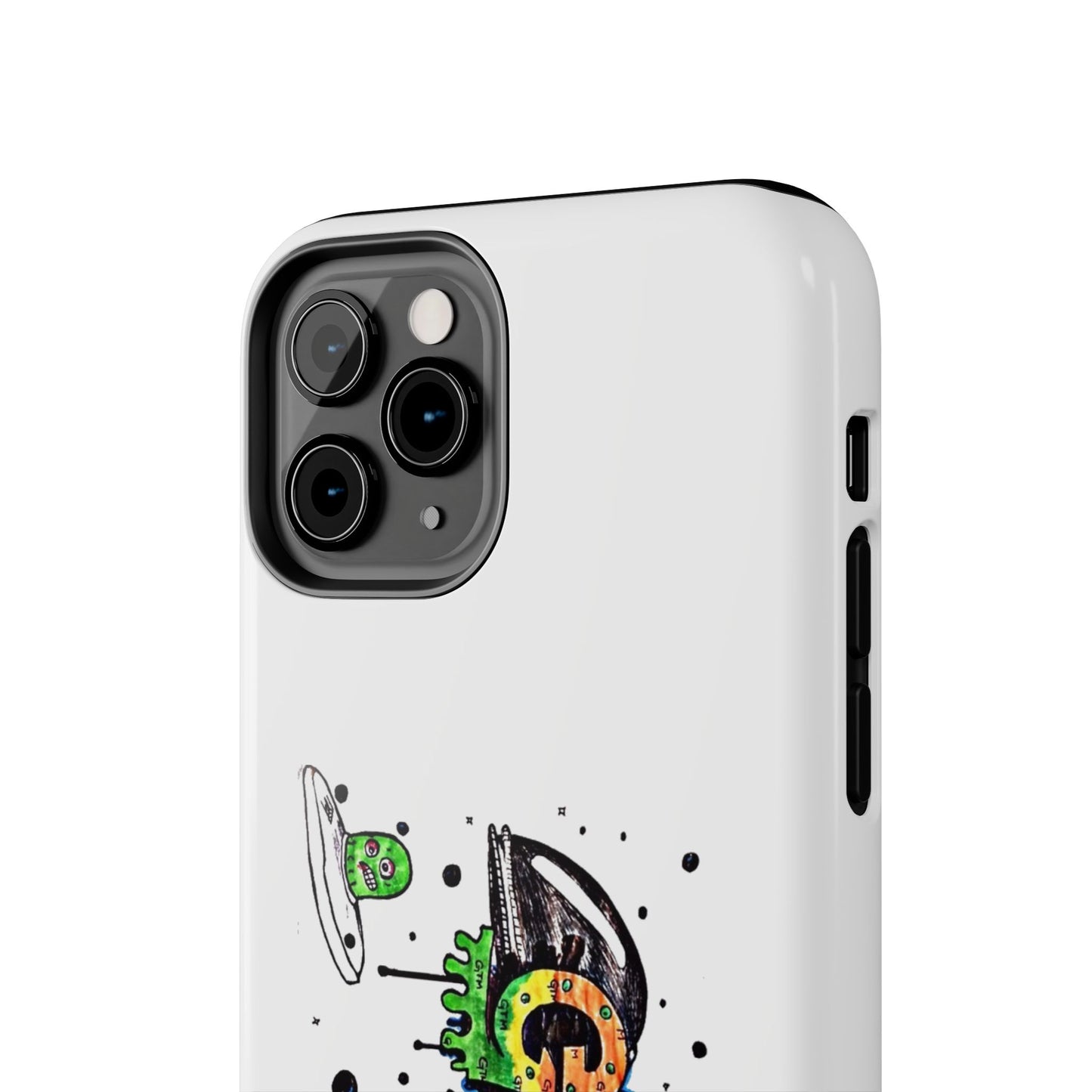 White "GTM" iPhone Cases
